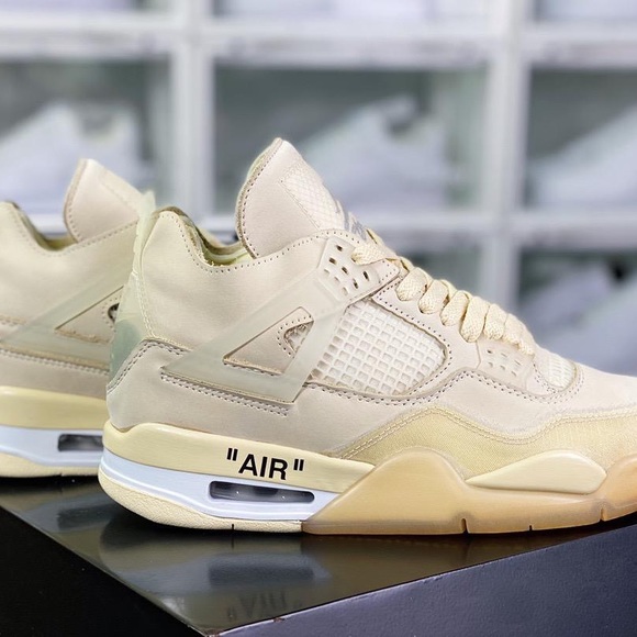 Jordan Retro 4 off white color - Picture 2 of 6